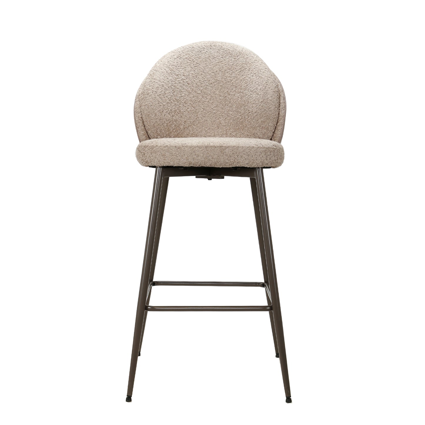 Barkruk Lovée | Horecahoogte | Taupe poot | Beige