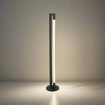 Vloerlamp Futuro | Zwart Metaal