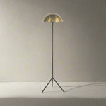 Vloerlamp Globe | Goud Metaal