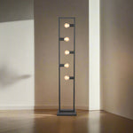 Vloerlamp Quadrato | Zwart Metaal