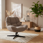 Fauteuil Chuck | Grijs Stof