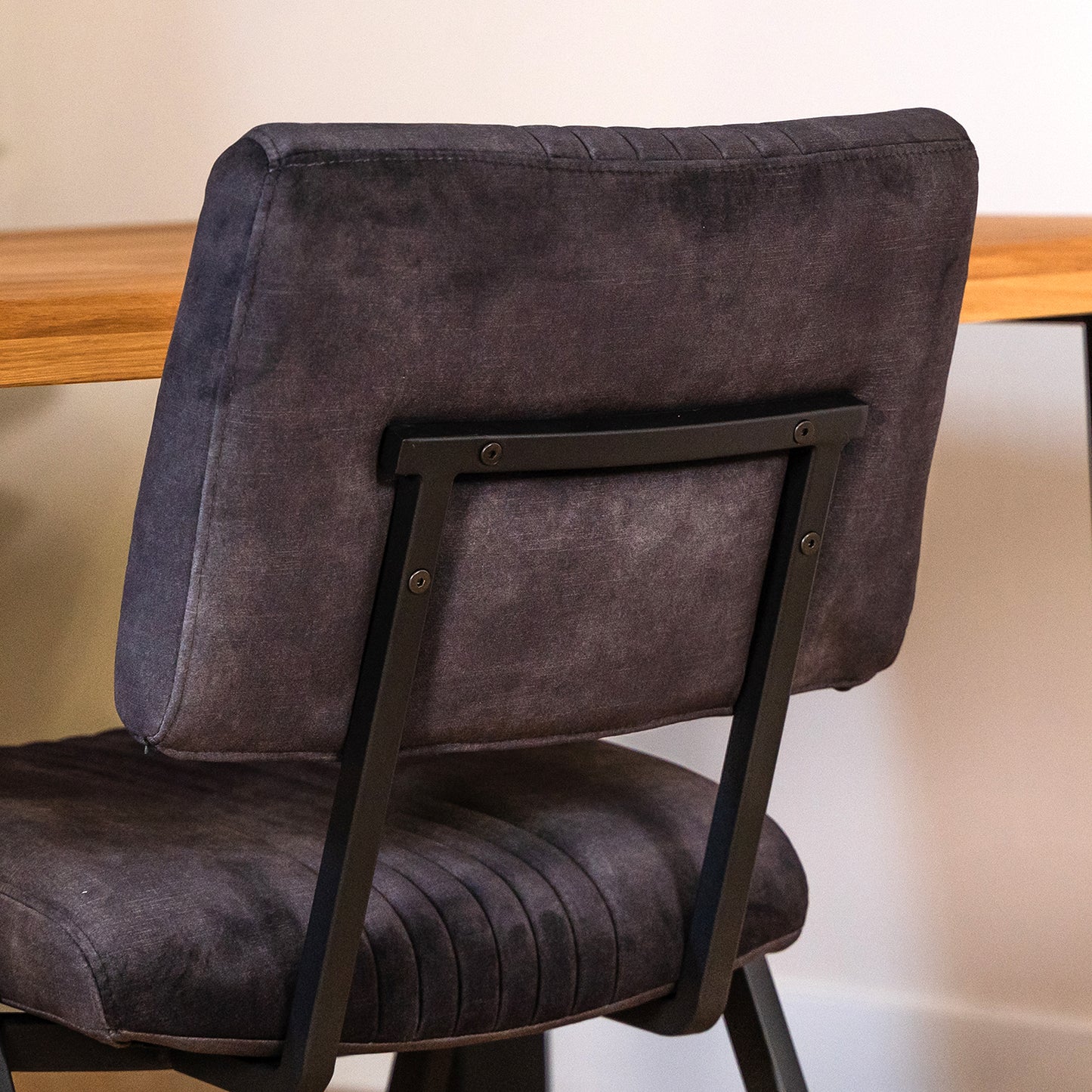 Eetkamerstoel Savio | Goldy Antraciet