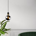 Hanglamp Julius | Ø 20 cm | E27 | Fumé