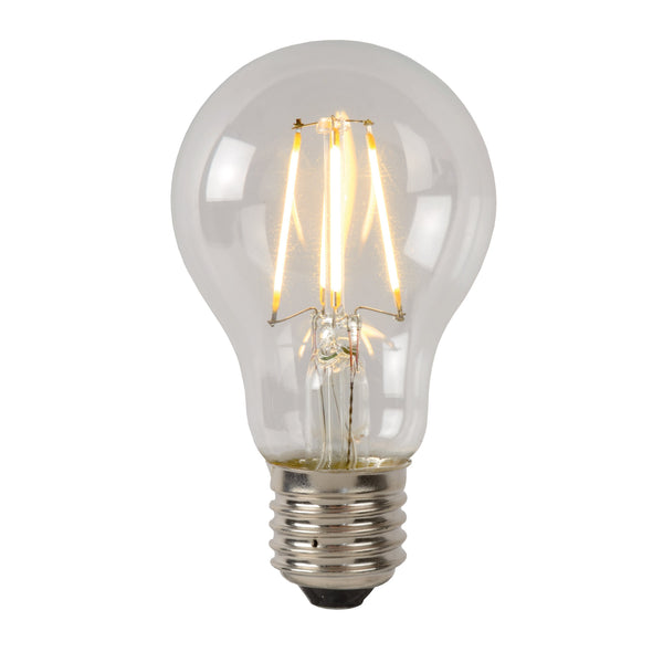 Lichtbron A60 | LED Dimbaar | E27 | Ø6 | Transparant Glas