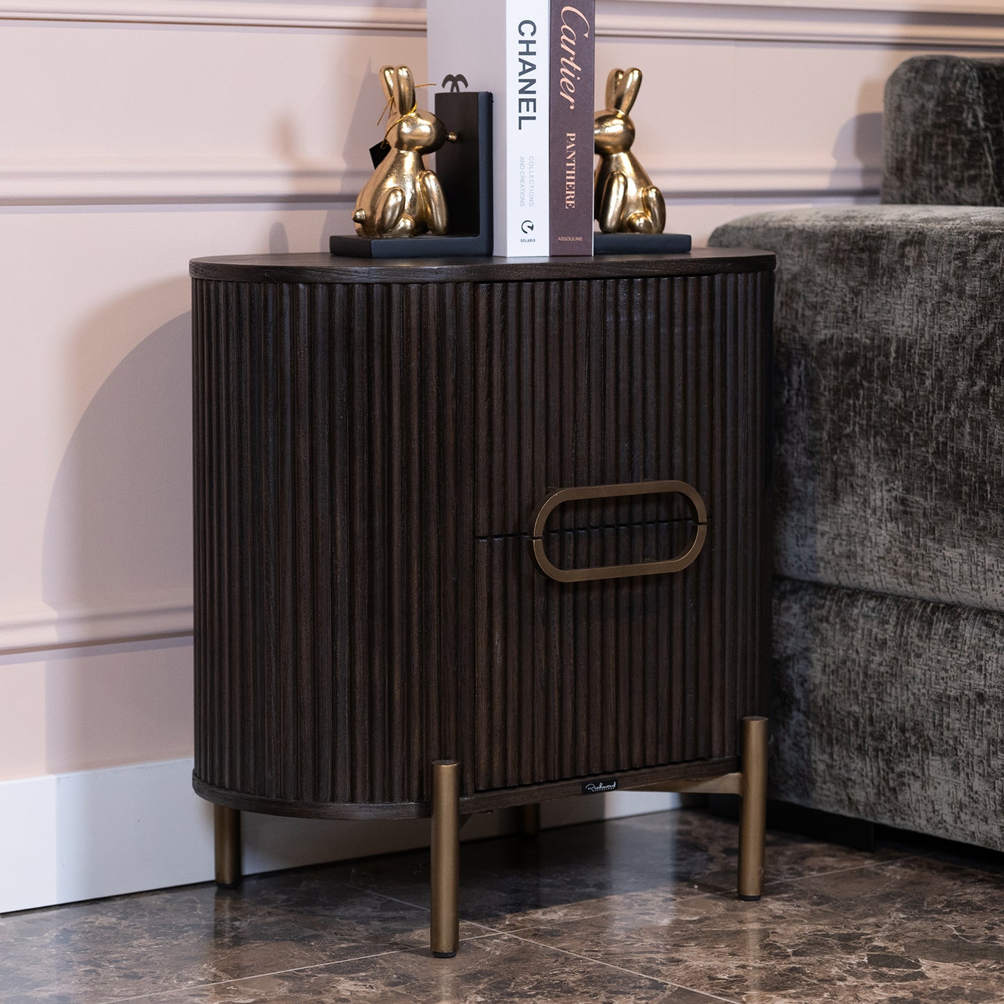 Kabinet Luxor | Bruin Eikenhout