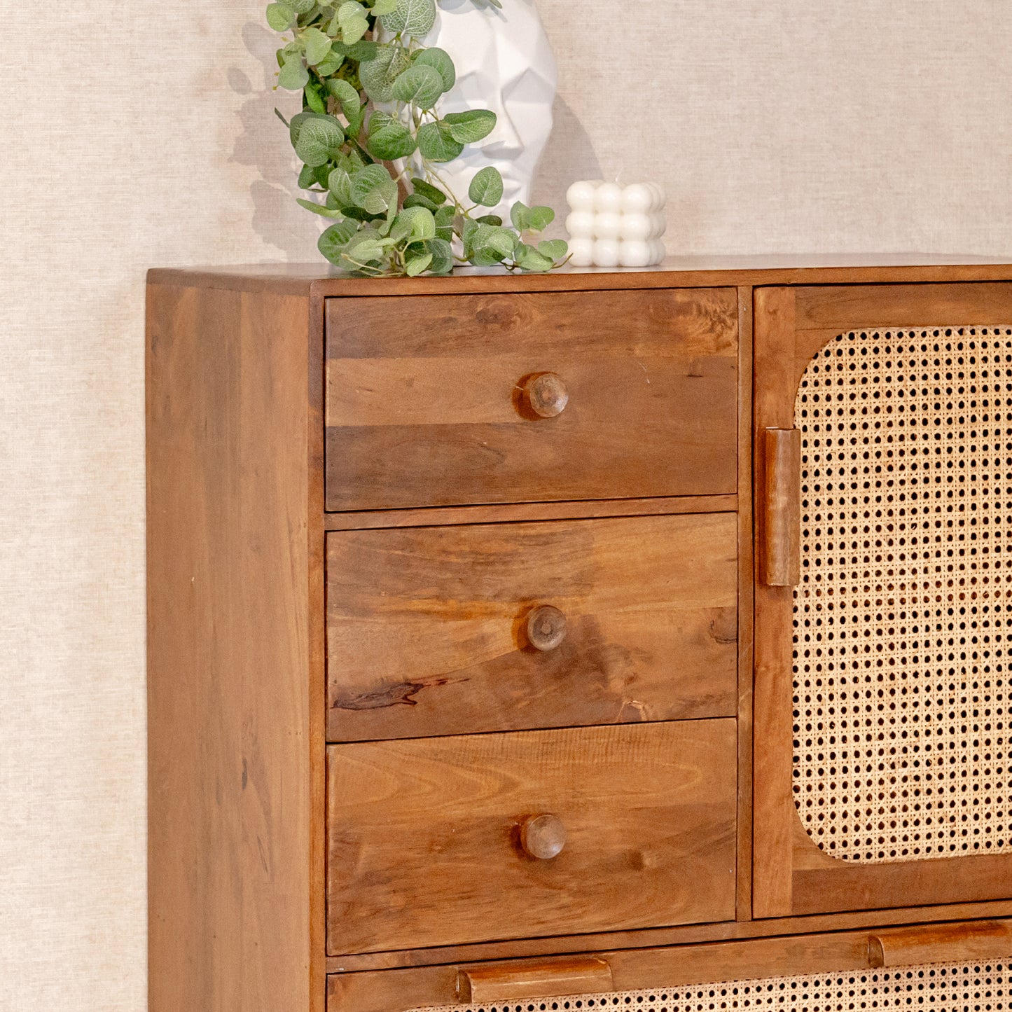 Kast Brix Anna | Naturel Mangohout