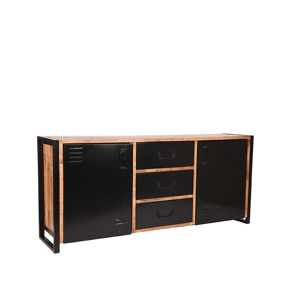 Dressoir Brussels | Naturel Mangohout — Vooraanzicht - witfoto