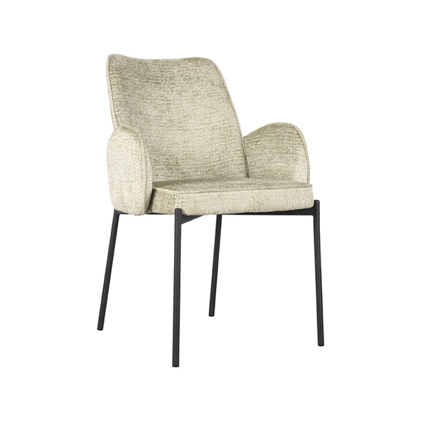 Eetkamerstoel Joni | Beige Elegance — Vooraanzicht - witfoto
