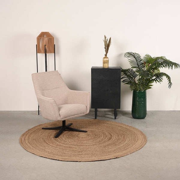 Ladekast Cotia | Zwart Mangohout