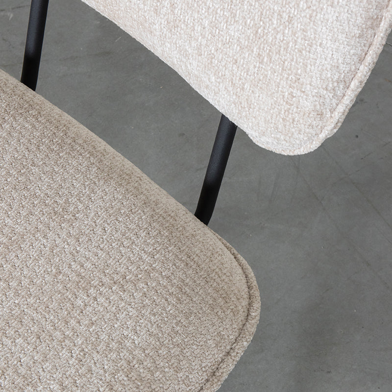 Eetkamerstoel Liva | Naturel Stof — Detail
