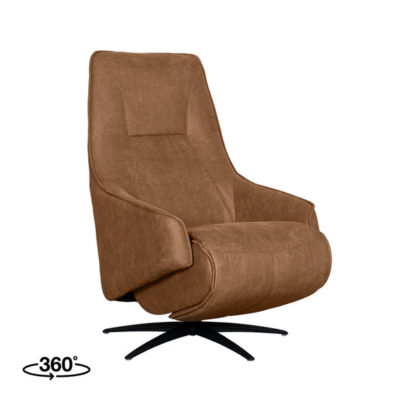 Relaxfauteuil Odense | Bruin Microvezel