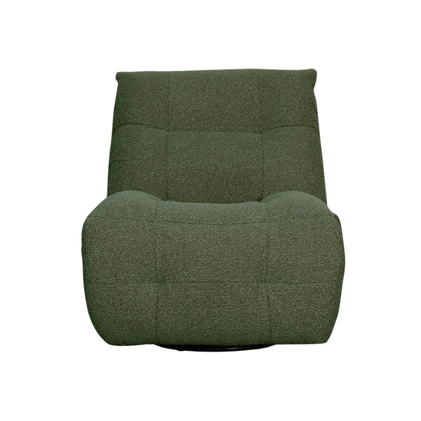 Fauteuil Relax & Recharge bouclé, vooraanzicht op witte achtergrond