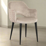 Eetkamerstoel Giovanna | Beige Stof