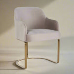 Eetkamerstoel Hadley | Grijs Velvet