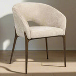 Eetkamerstoel Kenzi | Beige Stof