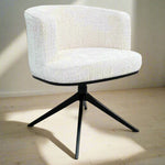 Eetkamerstoel Cheyenne | Wit Stof