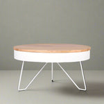 Salontafel Saran | Wit Mangohout