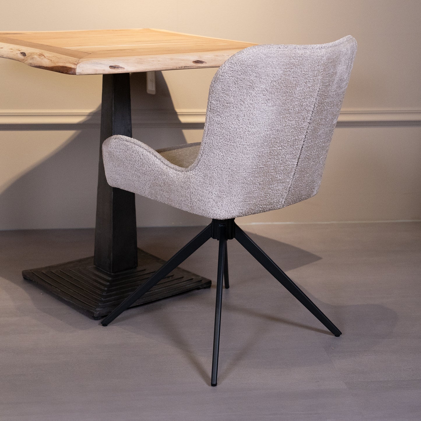 Eetkamerstoel Sora | Zand Stof