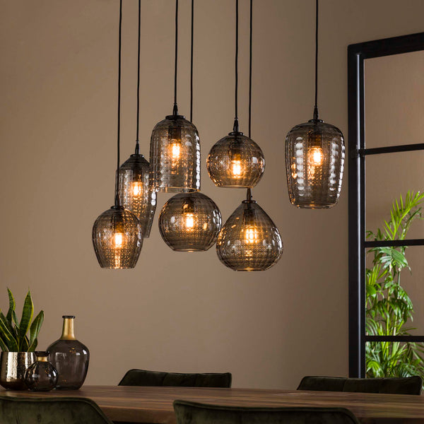Hanglamp Hexagon mix