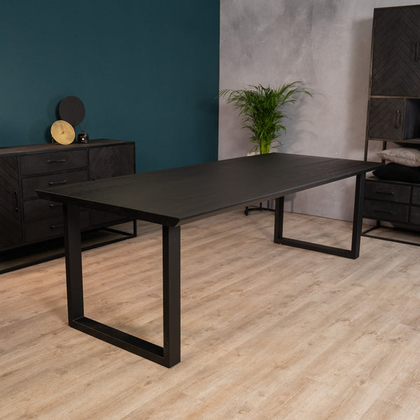 Eettafel Thorben | Eikenhout | Geolied | Magazijn leegverkoop