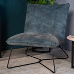Fauteuil Jari Licht blauw