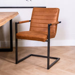 Eetkamerstoel Rocca | Cognac Bull