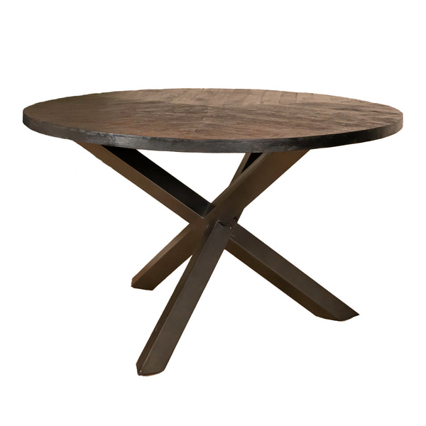 Eettafel Viola, vooraanzicht op witte achtergrond