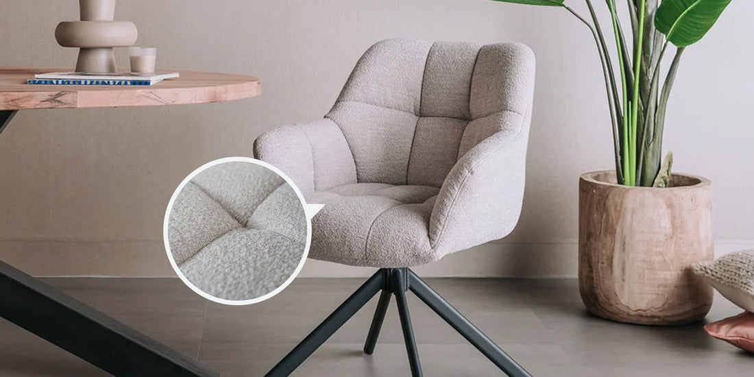 Welke stoffen en materialen zijn ideaal voor eetkamerstoelen? Lees onze blog om meer te weten te komen over de perfecte stoffen en materialen voor jouw eetkamerstoelen