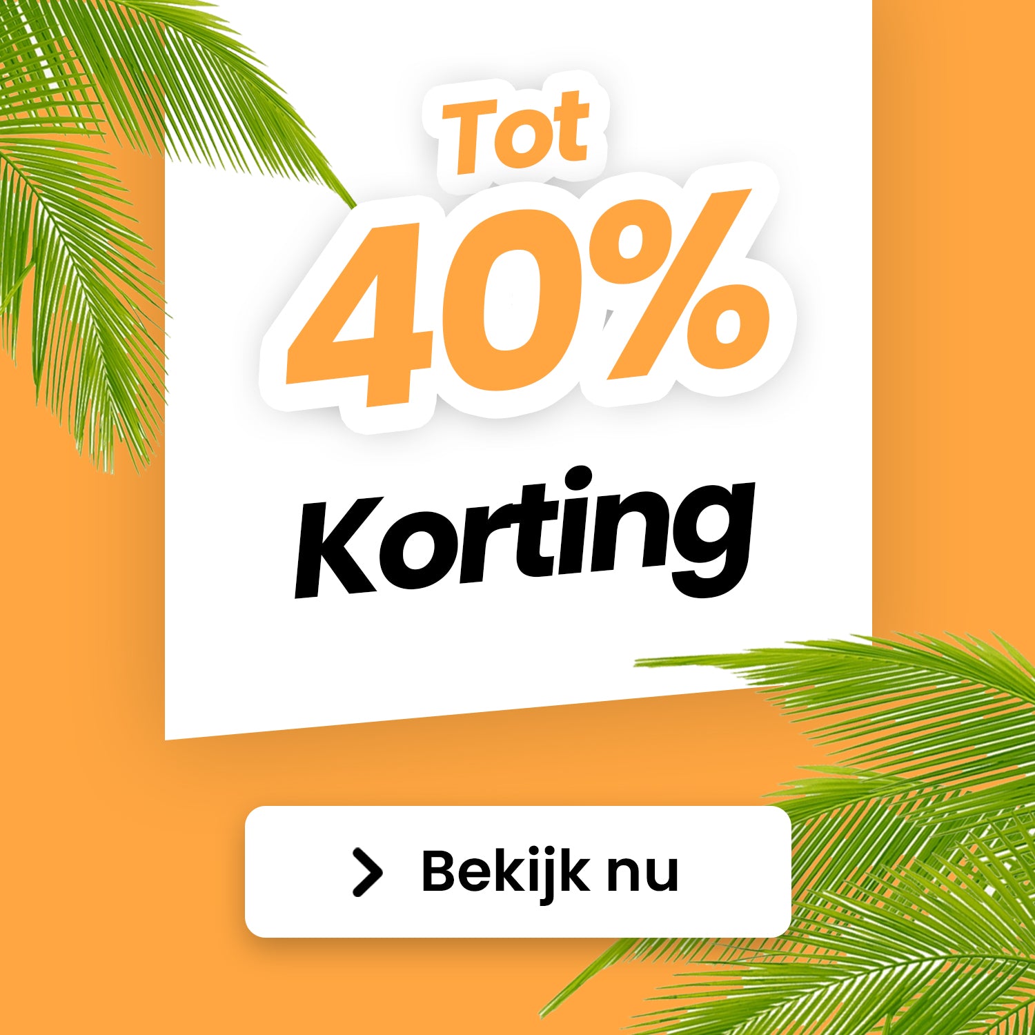 Vakantiegeld Deals tot 40% Korting