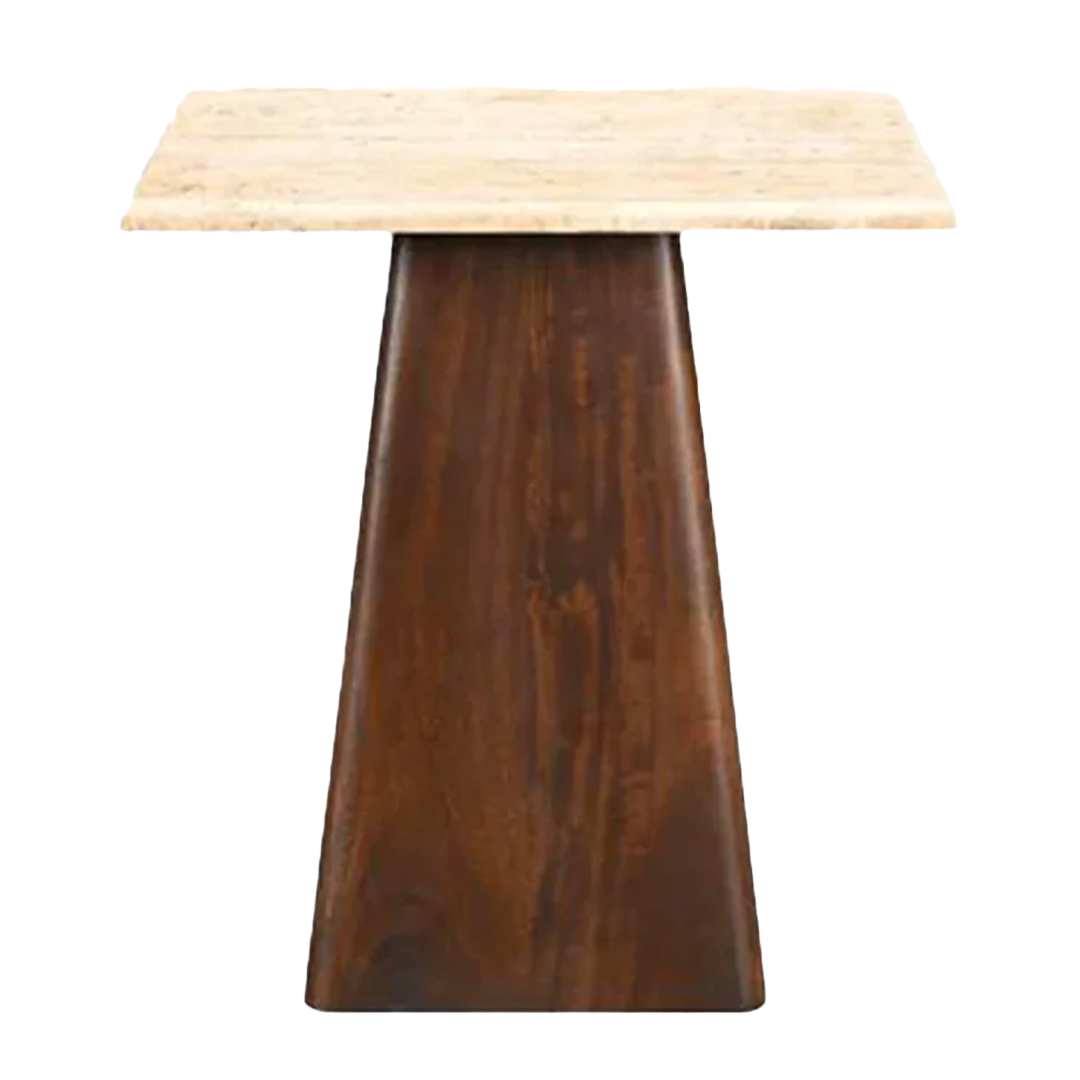 Travertin Bijzettafels