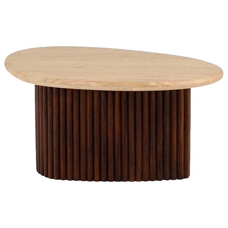 Travertin Salontafel