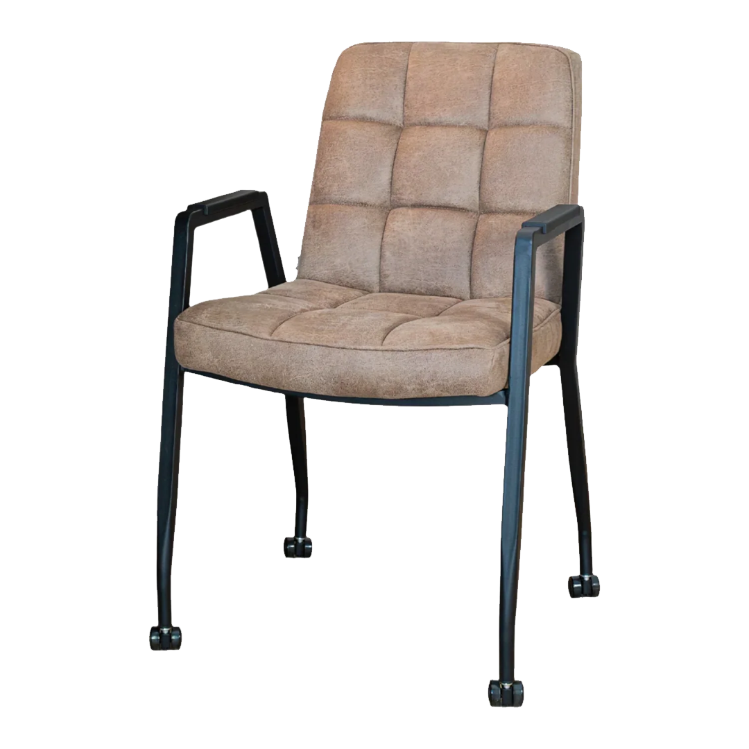 Eetkamerstoelen met wieltjes