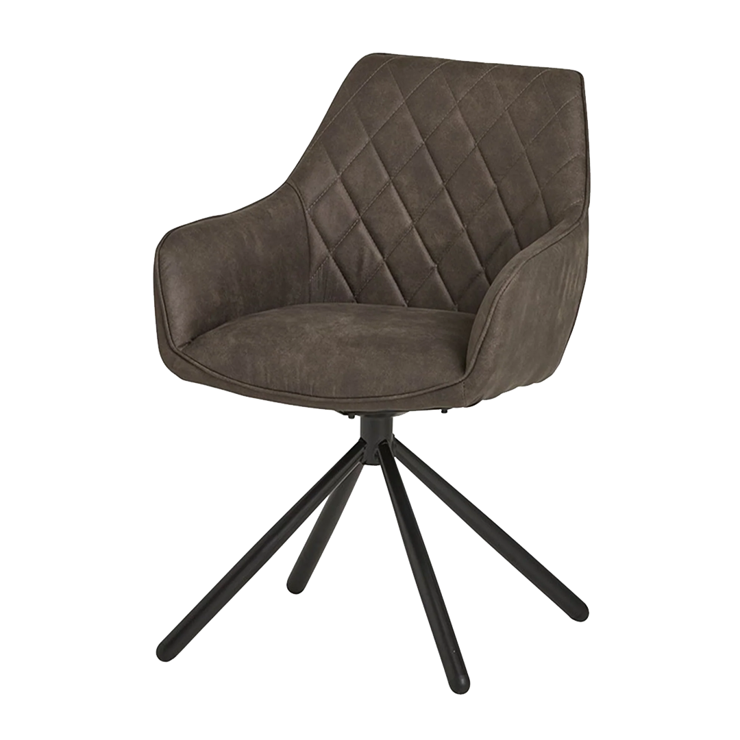 Grijze eetkamerstoelen