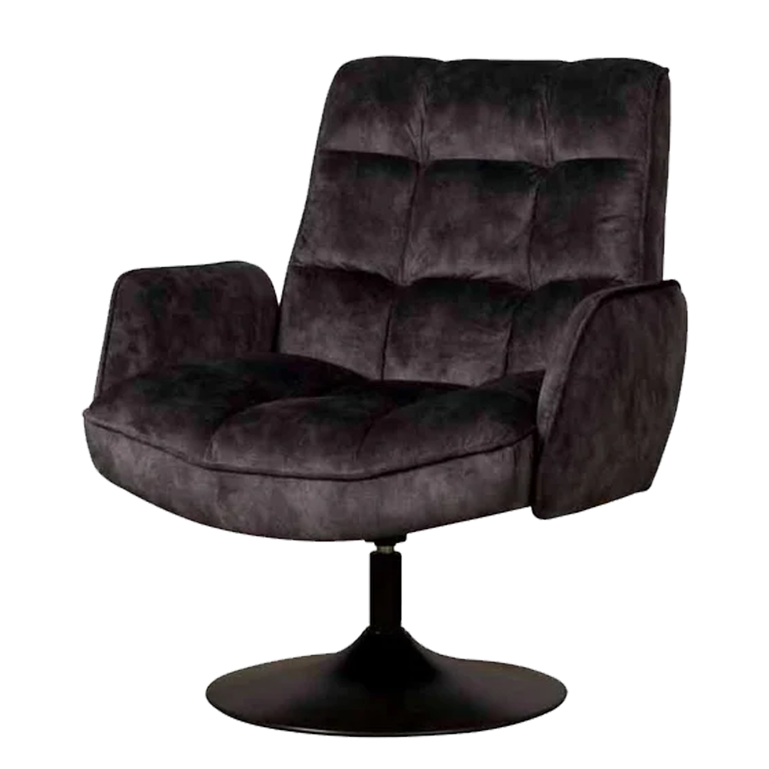 Velvet fauteuils
