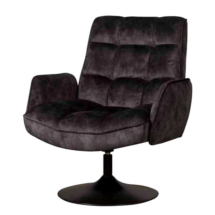 Velvet fauteuils