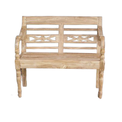 Tuinbank Station | Naturel Teakhout