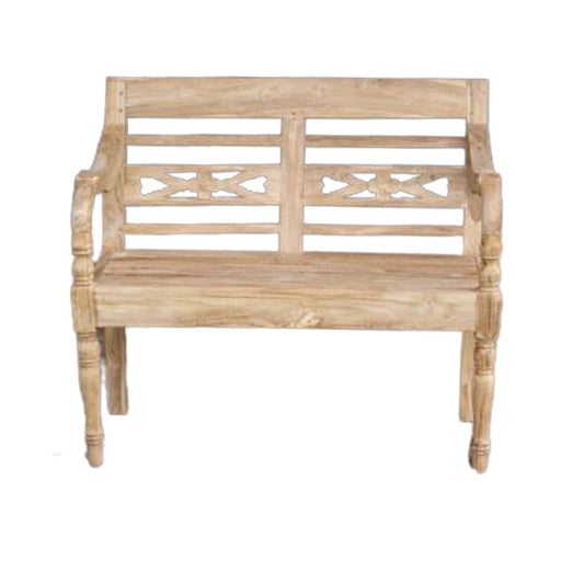 Tuinbank Station | Naturel Teakhout