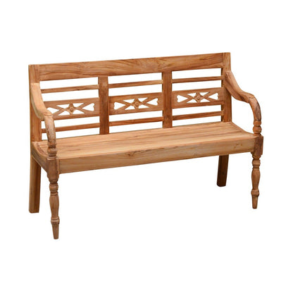 Tuinbank Station | Naturel Teakhout