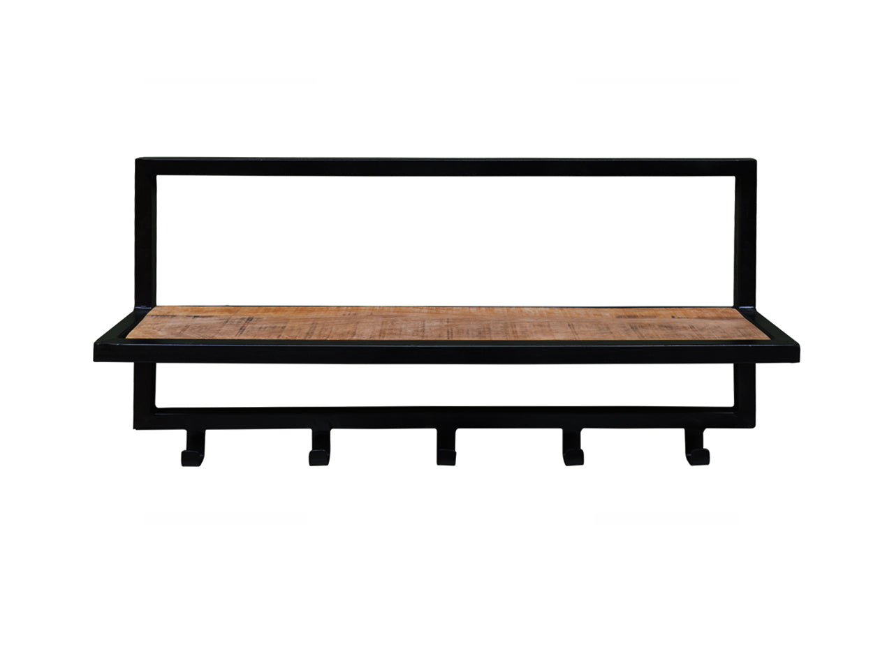 Kapstok Brix | Naturel Mangohout