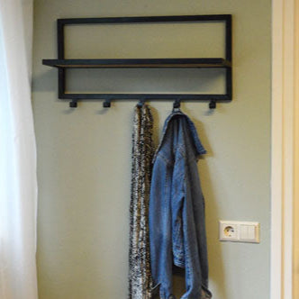 Kapstok Brix | Naturel Mangohout