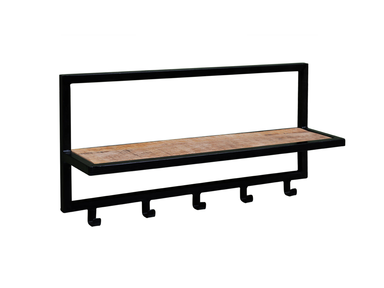 Kapstok Brix | Naturel Mangohout