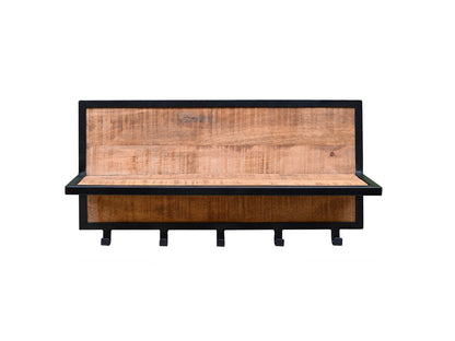 Kapstok Brix | Naturel Mangohout