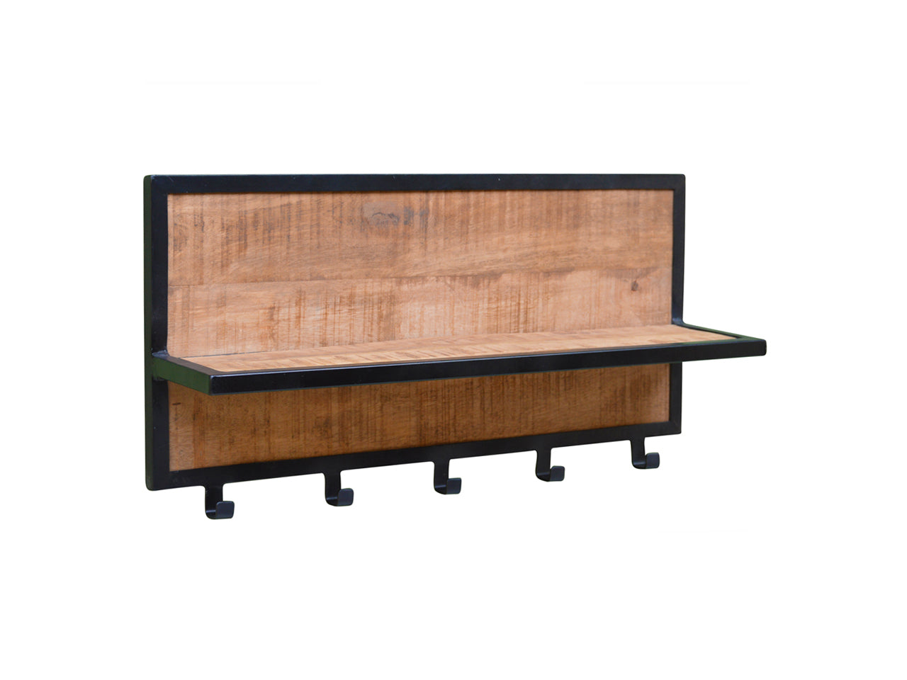 Kapstok Brix | Naturel Mangohout