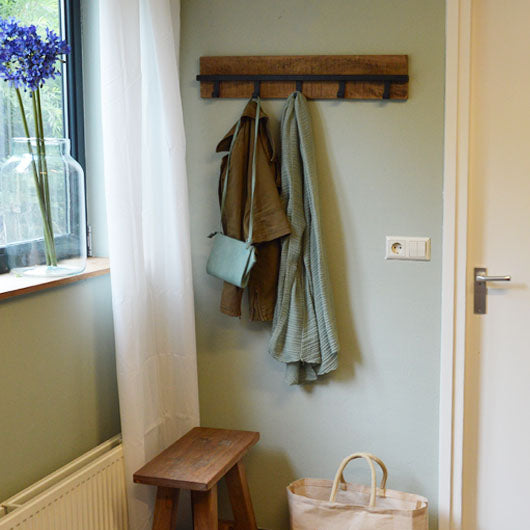 Kapstok Brix | Naturel Mangohout