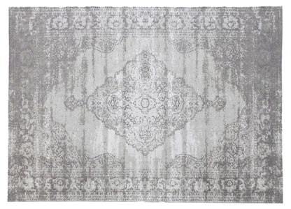 Vloerkleed Brix | Grijs Katoen