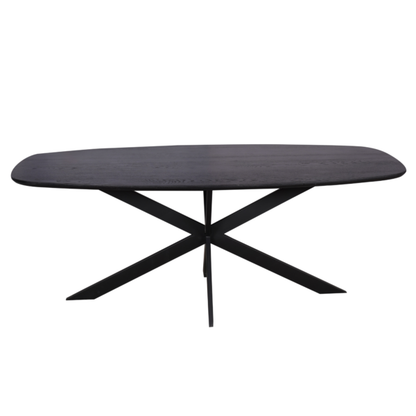Eiken eettafel Ferris | Deens Ovaal