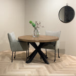 Eettafel Brix Sturdy | Naturel Mangohout