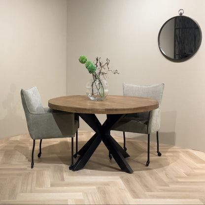 Eettafel Brix Sturdy | Naturel Mangohout