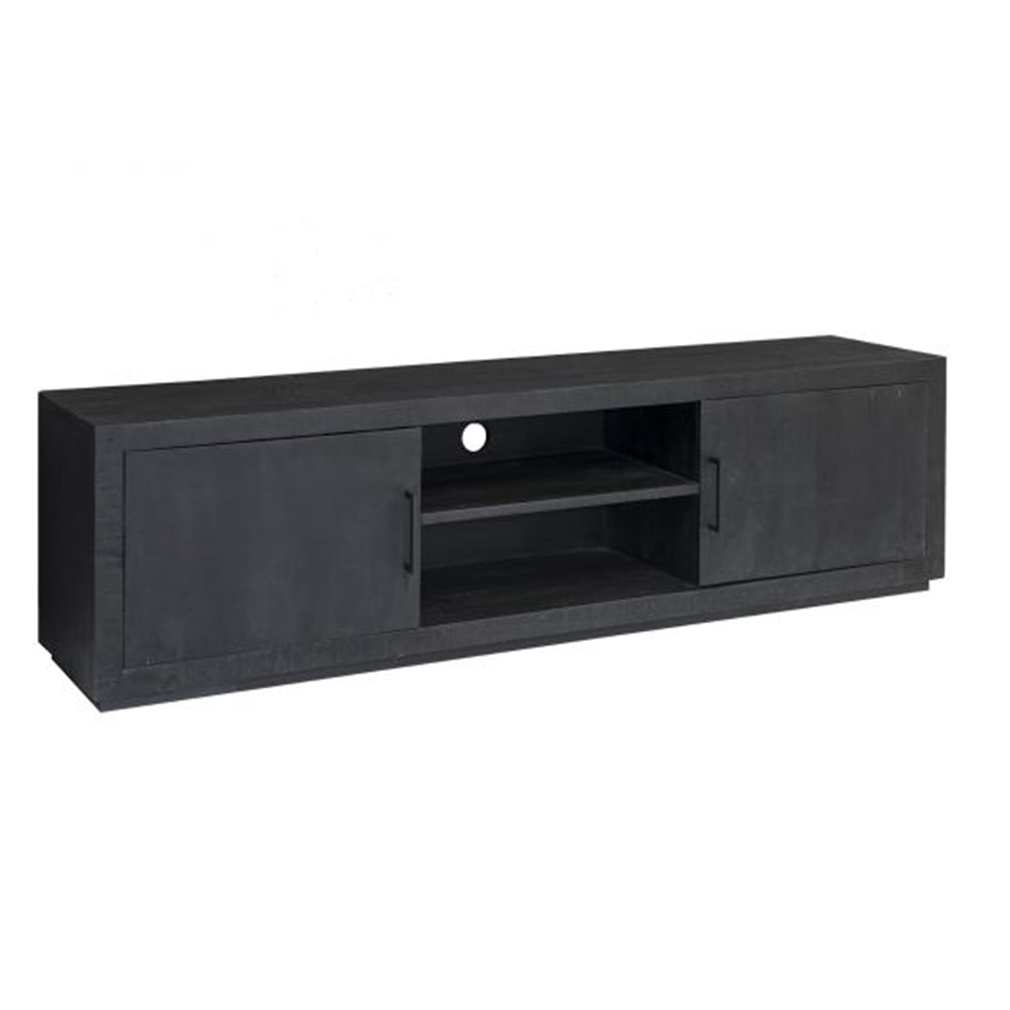 TV-Meubel Jaxx | Zwart Mangohout