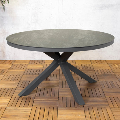 Tuintafel Bianca | Rond | HPL